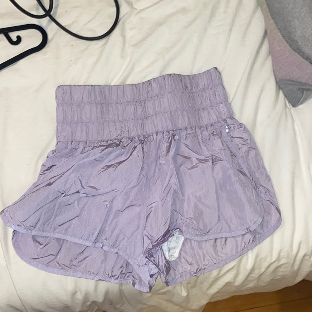 Free people movement shorts - lilac purple THE WAY HOME SHORTS